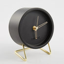 simple and creative decoration clock living room bedside decoration silent pointer