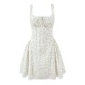 Floral dress on a white background, Obroi
