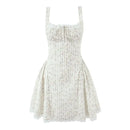 Floral dress on a white background, Obroi