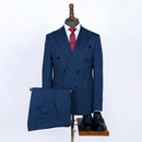 Men Suit Jacket Pants Peak Lapel Double Breasted Business Celebrity Prom Party Male Clothing