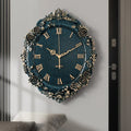 Retro Wall Clock Decoration Silent Wall Watch Light Luxury Home Decoration Accessories
