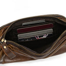 Genuine leather waist bag men's leather crossbody bag casual chest bag