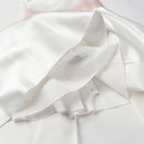 Girl Party Dress Kids Bow Flower Princess Clothes Elegant Evening Party Brithday White Dresses