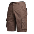 Men's Cargo Shorts Casual Cargo Shorts Straight Leg Daily Wear Shorts