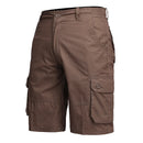 Men's Cargo Shorts Casual Cargo Shorts Straight Leg Daily Wear Shorts