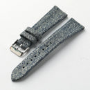 Vintage Denim Watch Strap, Soft Blue Gray Quick Release Band, 18–22mm