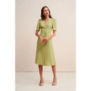 Button Tea Break Skirt Wrap Skirt Dress Summer French Retro European and American Women's Wear