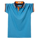 Summer New Man Polo Shirt Men Short Sleeve Casual Knot Embroidery Cotton Polo Shirt Brand Clothing