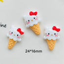 Mini Cartoon Animal Kitten Resin Scrapbook Diy Jewellery Hairpin Accessories Decorate Making