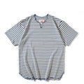 Summer Original American Retro Striped T-Shirt Classic Nautical Breton Tee Relaxed Fit & Versatile Casual Style