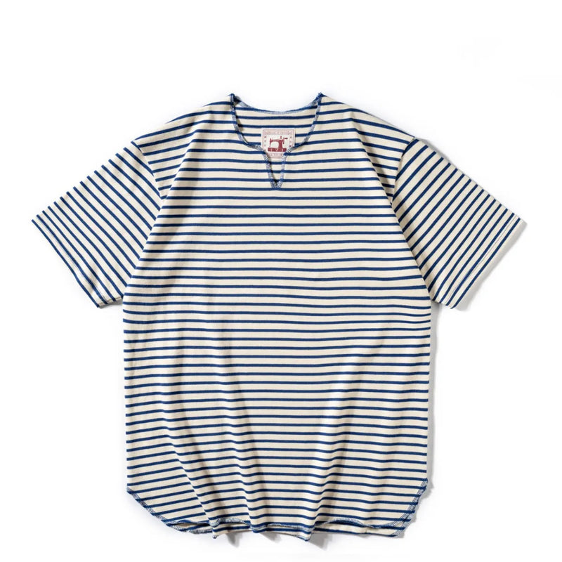 Summer Original American Retro Striped T-Shirt Classic Nautical Breton Tee Relaxed Fit & Versatile Casual Style