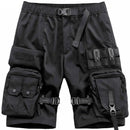 Men Hip Hop Summer Cargo Shorts Quick Dry Functional Shorts