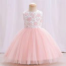 Summer Baby Clothes for Girls Toddler Kids Princess Gown Girl Birthday Dress Prints Bridesmaid Party Wedding Dresses