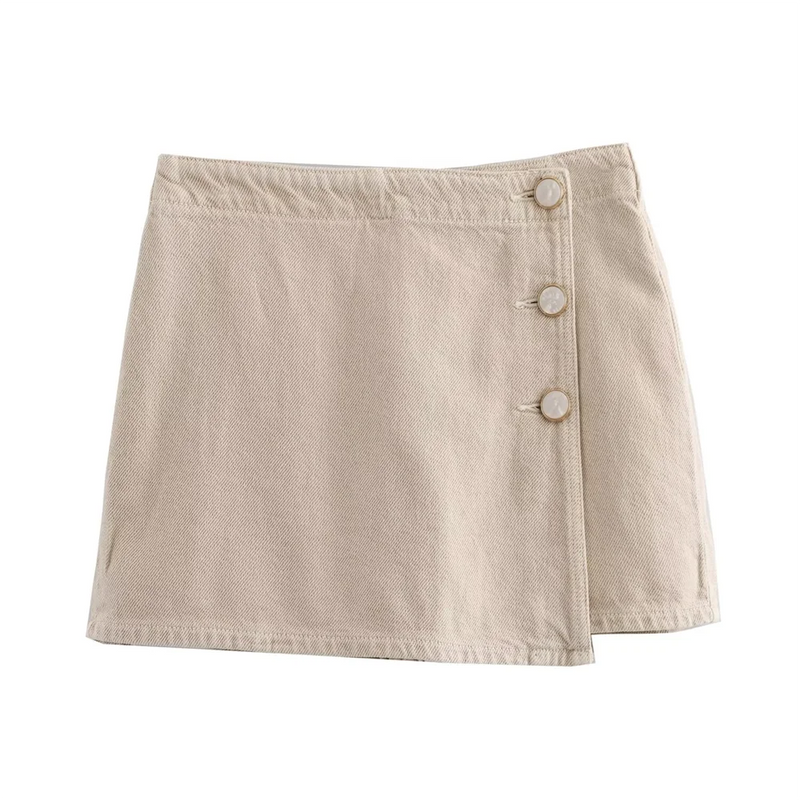 Spring Women's Versatile Short denim Skirts