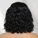 6X4 Minimalist Lace Side Part Loose Wavy Bob Wig Human Hair Glueless Wigs