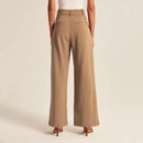 Wide Leg Pants Women Spring Summer Casual Loose Office Suitpants Ladies All-Match Straight Trousers