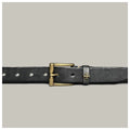 Genuine leather retro copper buckle casual belt handmade pure jeans belt
