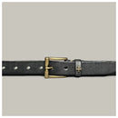 Genuine leather retro copper buckle casual belt handmade pure jeans belt