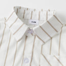 Baby Boys Spring Autumn Gentleman Clothes Kids Striped Bodysuit Outfit for Newborn Boy Wedding Party Set