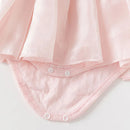 Princess Baby Girl Bodysuits With Children Infant Girls One Piece Lace Skirt Toddler Baby Outfit