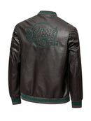 Men'S Baseball Jacket - Windproof Warm Coat Jacket Shell for Casual Outer