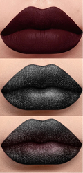 Brown Black Two-tone Lipstick Waterproof Matte Cup Pearlescent Diamond Lip Tint Red Lips Makeup Gifts Cosmetics