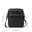 Men Genuine Leather Casual Shoulder Bag Small Crossbody Bags for Male Bags Messenger Bag