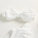 Summer Newborn Infant Baby Girls Clothes White Ruffle Sleeveless Floral Romper Toddler Jumpsuit Headband Outfits 0-18M