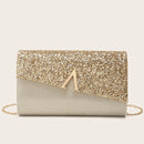 Women Glitter Wedding Purse Bag Ladies Sequins Evening Party Prom Clutch Bag Handbag