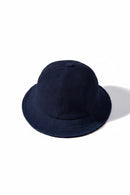 Navy blue bucket hat on a white background, Obroi