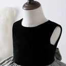 Elegant Dress for Girl Kids Sleeveless Evening Weddings Party Dresses for Baby Girls Children Princess Ball Gowns