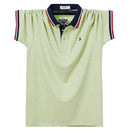 Summer New Man Polo Shirt Men Short Sleeve Casual Knot Embroidery Cotton Polo Shirt Brand Clothing