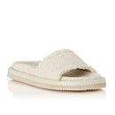 Women Braided Shoes Linen Slip-On Beach Series Casual Sandals