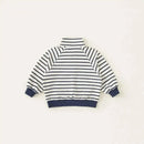 Spring Autumn Children Sweatshirts 1-10Y Boys Cotton Striped Letter Casual Pullover Tops