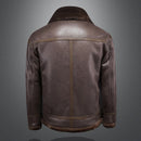 Men Leather Patchwork Fleece Jackets Winter Motorcycle Coats for Male