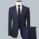 Men's Suit Banquet Wedding Trend Groom Men