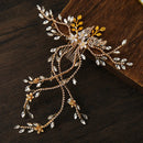 Crystal Pearl Bridal Tiaras Hairbands Hairpins Bridesmaid Diamante Accessories Wedding hair comb hair band Jewelry