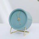 simple and creative decoration clock living room bedside decoration silent pointer