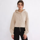 Spring Autumn Chic Hoodies Sweatshirt Women Casual Long Sleeve Drawstring Harajuku Thin Streetwear Pullover Female Clothing