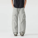 Spring Summer Cargo Pants Men Loose Casual Outdoor Pants Straight Trousers
