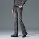 Men's Bootcut Jeans Classic Denim Flared Straight Trousers Flare Pants