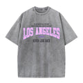 Womans T-Shirts Loose Tees Los Angeles Short Sleeve Summer Street Female Clothes