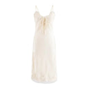 Spring Women's Vacation Strap Lace Splicing Strap Slimming Split Dress