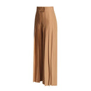 Wide Leg Pants Summer Design Pleated High Waist Casual Pants