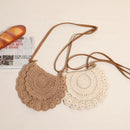 Woven Women's Crossbody Bag Retro Hollow Out Ladies Straw Shoulder Bag Vacation Female Beach Handbags Pouch