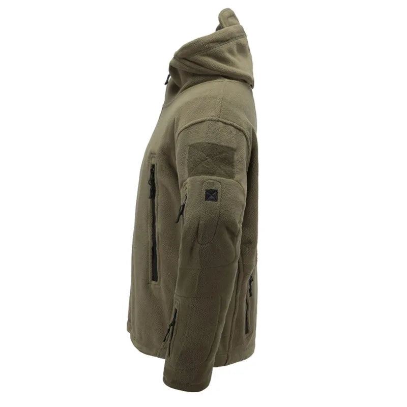Winter Jacket Men Fleece Jacket Coat Male Outerwear Warm Zipper Casual Jacket Men Clothing Hooded Jacket Coats