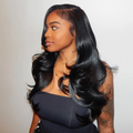 Gray Blonde 200% Density 13x6 Pre Plucked Body Wave Human Hair for Women 13x4 Lace Frontal Wig Highlight Wig