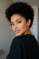 Kinky Curly Pixie Wig Human Hair Made Short Curly Human Hair Wig for Women Soft  Natural