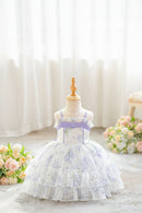 New Baby Summer Girls Boutique Newborn Dress, Princess Kids Sweet Party Dress 0-2