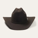 Wool Western Curved-brimmed Cowboy Hats Solid Color Woolen Felt Hat Fedora Caps